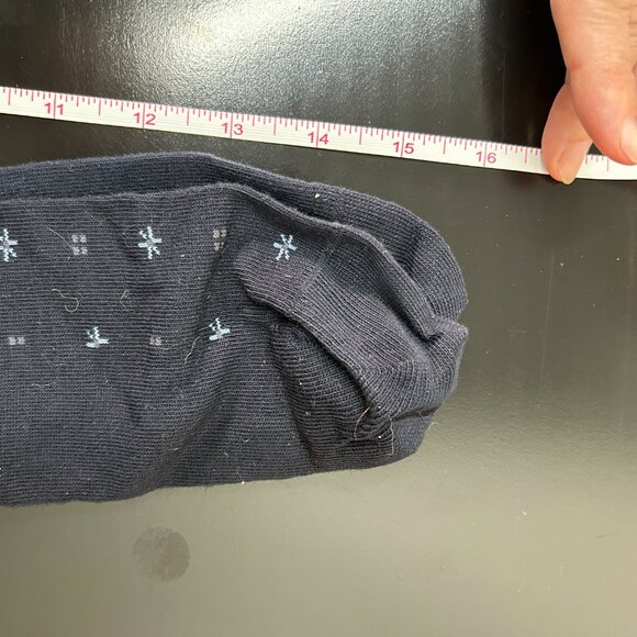 JOSEPH & FEISS INTERNATION DRESS SOCKS NAVY BLUE SIZE 6-12 NWT - Picture 4 of 6